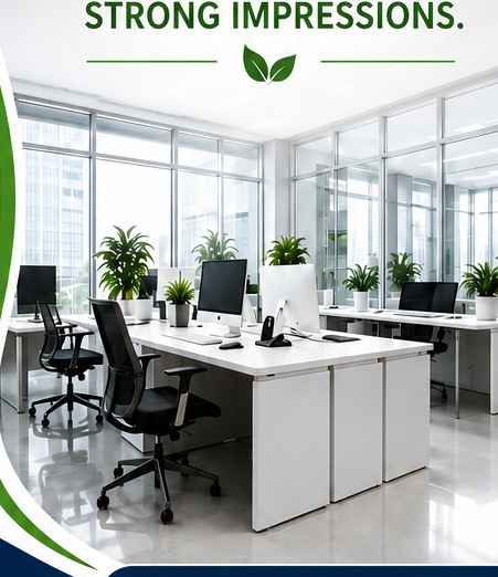 Clean professional office